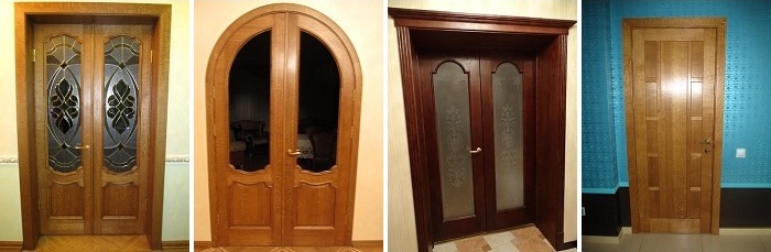 Двери из массива дуба