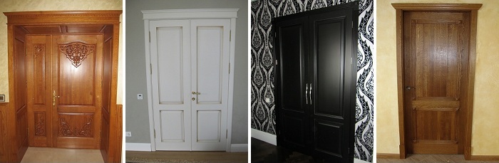 Двери из массива дуба